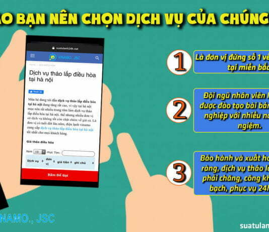 Dịch vụ tháo lắp điều hòa tại hà nội