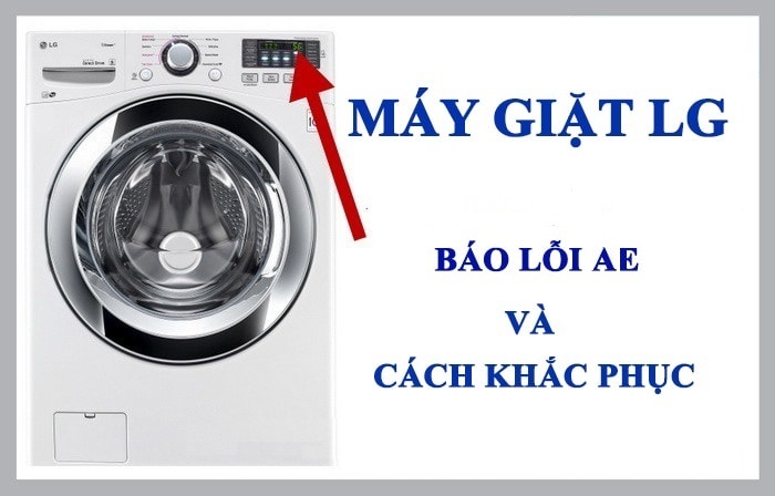 máy giặt LG báo lỗi AE