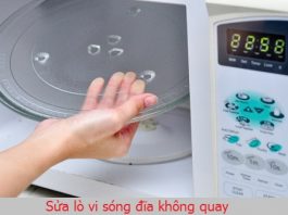 Lỗi đĩa lò vi sóng không quay được khắc phục bằng những cách này đĩa lò vi sóng không quay