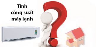 Cách tính công suất điều hòa