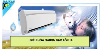 Mách bạn sửa điều hòa daikin báo lỗi u4 nhanh chóng điều hòa daikin báo lỗi u4
