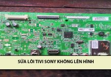 Sửa lỗi tivi sony không lên hình siêu nhanh với 3 bước từ Vinamo sửa lỗi tivi sony không lên hình