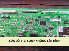 Sửa lỗi tivi sony không lên hình siêu nhanh với 3 bước từ Vinamo sửa lỗi tivi sony không lên hình