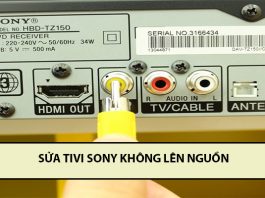 Mách bạn sửa tivi sony không lên nguồn chi tiết tại đây! sửa tivi sony không lên nguồn