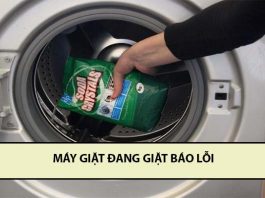 Chi tiết cách sửa máy giặt đang giặt báo lỗi hiệu quả máy giặt đang giặt báo lỗi