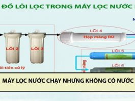 Khắc phục máy lọc nước chạy nhưng không có nước hiệu quả 100% máy lọc nước chạy nhưng không có nước