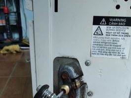Cách tháo điều hòa nhiệt độ đúng kỹ thuật (không bị mất gas)
