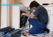 Thay Càng Máy Giặt Cửa Ngang – Dịch Vụ Trọn Gói Liên hệ Vinamo thay dây curoa máy giặt giá rẻ