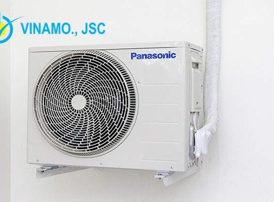 Lắp điều hòa tại quận Bắc Từ Liêm Chúng ta có thể dễ dàng quan sát quạt cục nóng điều hòa từ phía ngoài của cục nóng
